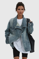 Artistic Denim Jacket