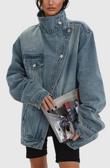 Artistic Denim Jacket