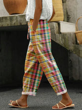 Comfortable Checkered Pants