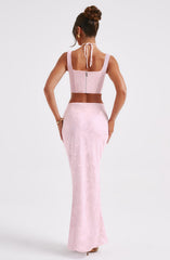 Elizabeth Maxi Skirt - Blush
