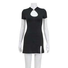 Zoe Black Bodycon Mini Dress