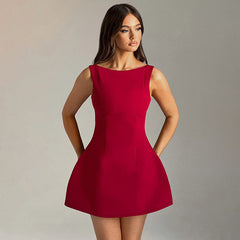Nylah Backless Mini Dress