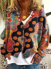 Vibrant Cozy Cardigan