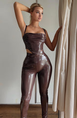 Faye Corset - Chocolate