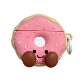 Golden Glazed Donut AirPods Case
