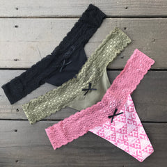 Angelique Thong Set