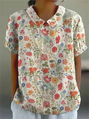 Floral Pattern Blouse
