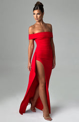 Joyce Maxi Dress - Red