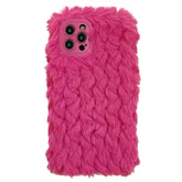 Pink Fuzzy iPhone Case
