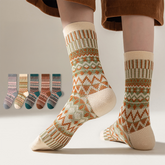 Nordic Knit Cotton Socks