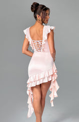 Rosalie Mini Dress - Blush