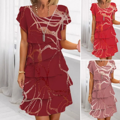 Elegant Ruffled Dress