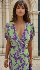 Elegant Floral Dress