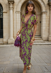 Elegant Floral Dress