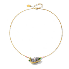 Sweet and Cute Enamel Koala Necklace