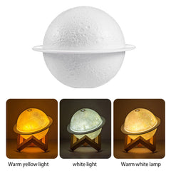 3D Moon Air Humidifier Night Light