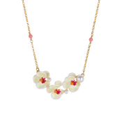 Phalaenopsis Sweet Pearl Flower Necklace