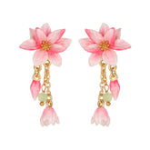 Magnolia Tassel Earrings