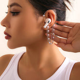 Anti-lost Wireless AirPods Earphone Pearl Chain Ear Wrap