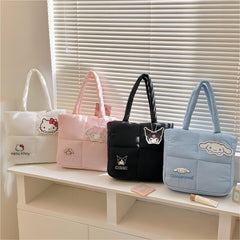 Authentic Sanrio Down-filled Fabric Tote Bag
