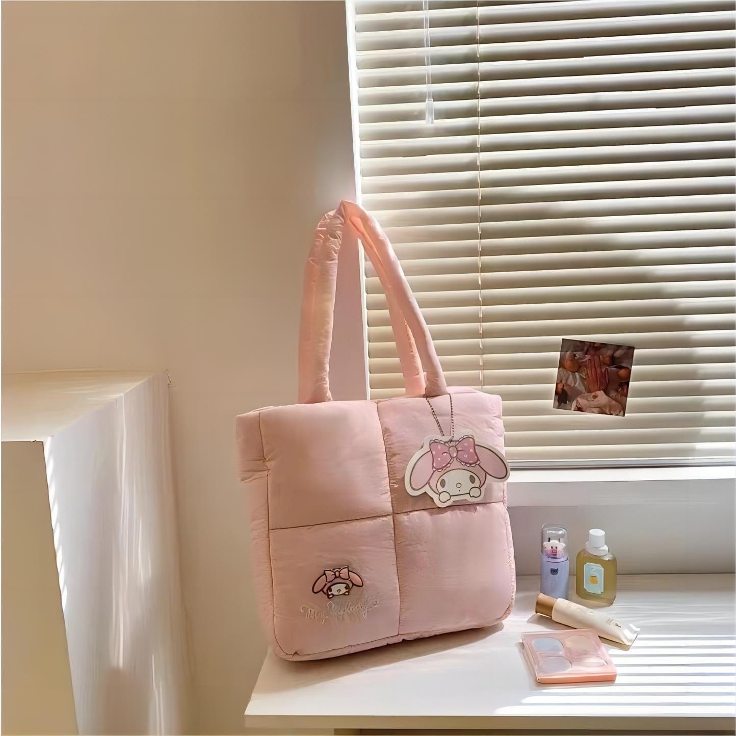 Authentic Sanrio Down-filled Fabric Tote Bag