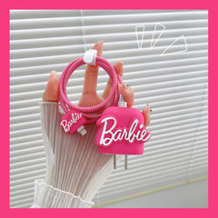 Barbie Apple Charger And Charging Cable Protector