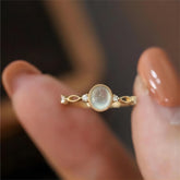 Baroque-style Opal Ring