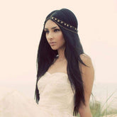 Bohemian Multi-layer Round Sequins Wedding Head Chain