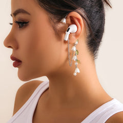 Chic Anti-lost Wireless AirPods Earphone Lily Of The Valley Ear Wrap