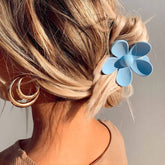 Chic Colorful Flower Hair Clip