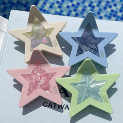 Chic Colorful Star Hair Claw Clip
