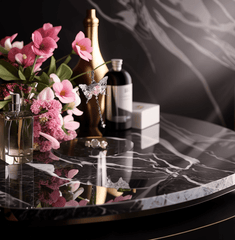 Chic CZ Inlaid Butterfly Heart Necklace