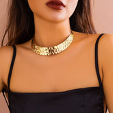 Geometric Abstract Pattern Collar Choker