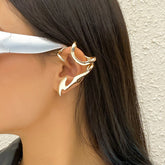 Geometric Punk Ear Cuff Climber Crawler Wrap Earring