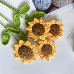 Handmade Crochet Sunflower