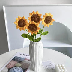 Handmade Crochet Sunflower