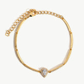 Droplet Gemstone Bracelet