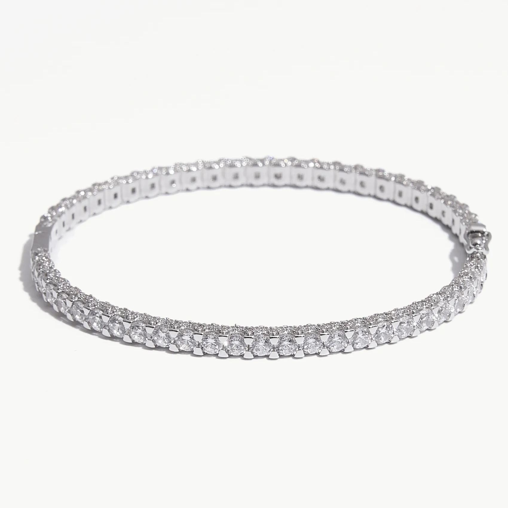 Shimmering Starry Night Hinged Bangle