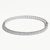 Shimmering Starry Night Hinged Bangle