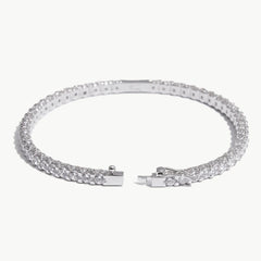 Shimmering Starry Night Hinged Bangle