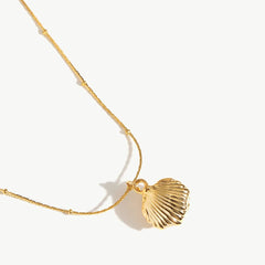 Pearl Pendant Bobble Chain Necklace