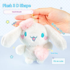 Kawaii Magnetic Go-shopping Cinnamoroll Matching Keychain
