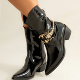 Punk Style Chunky Rhinestone Scorpion Anklet