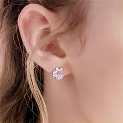Sanrio Enamel Butterfly Kuromi Earrings
