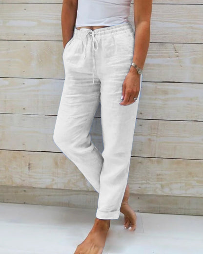 Casual Drawstring Pants