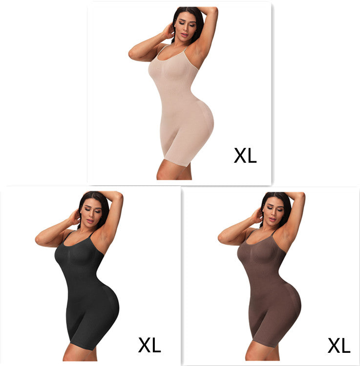 Women's Seamless Body Shaping Bodysuit Thin Elastic Body Shaping Bodysuit Wholesale Tight Tummy Tummy