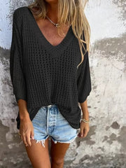 Loose Crochet Beach Top