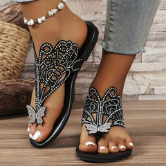 Butterfly Accent Sandals