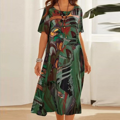 Comfy Printed Dress