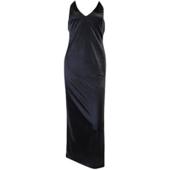 Lila Satin Maxi Dress